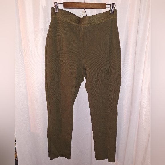 Chico's Dark Olive Trousers - Picture 1 of 4